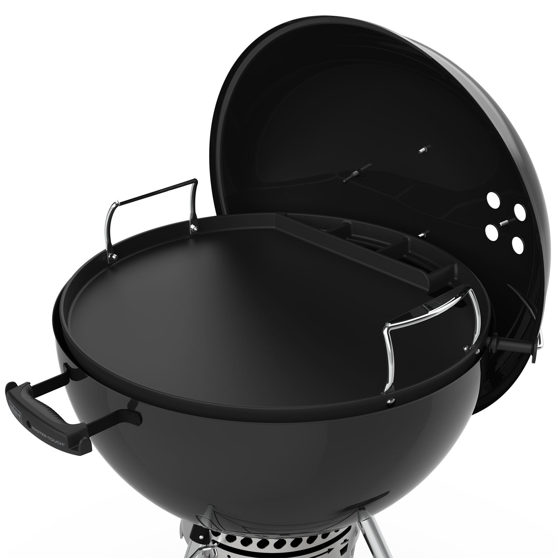 Круглая чугунная планча-вставка Weber 3400844 для угольных грилей 57 см