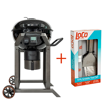 Угольный гриль Loco Cookers 2023060113 с набором аксессуаров